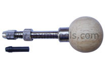 DC07 - Wooden Handle Revolving Chuck 1 Collet